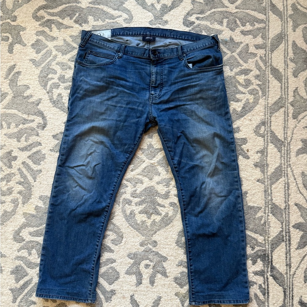 Giorgio Armani Dark Blue Slim Jeans